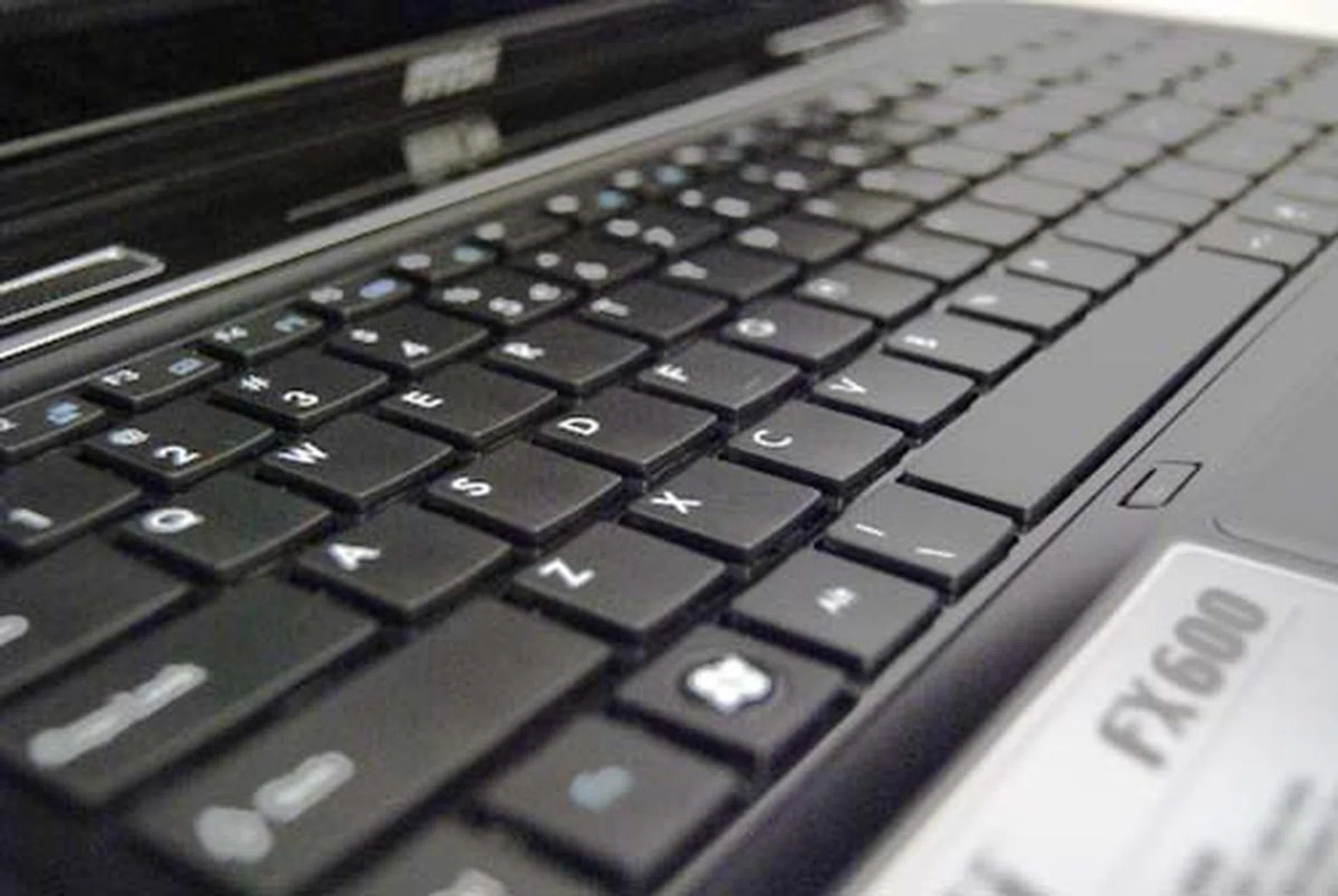 The chiclet keyboard was decent to type on.