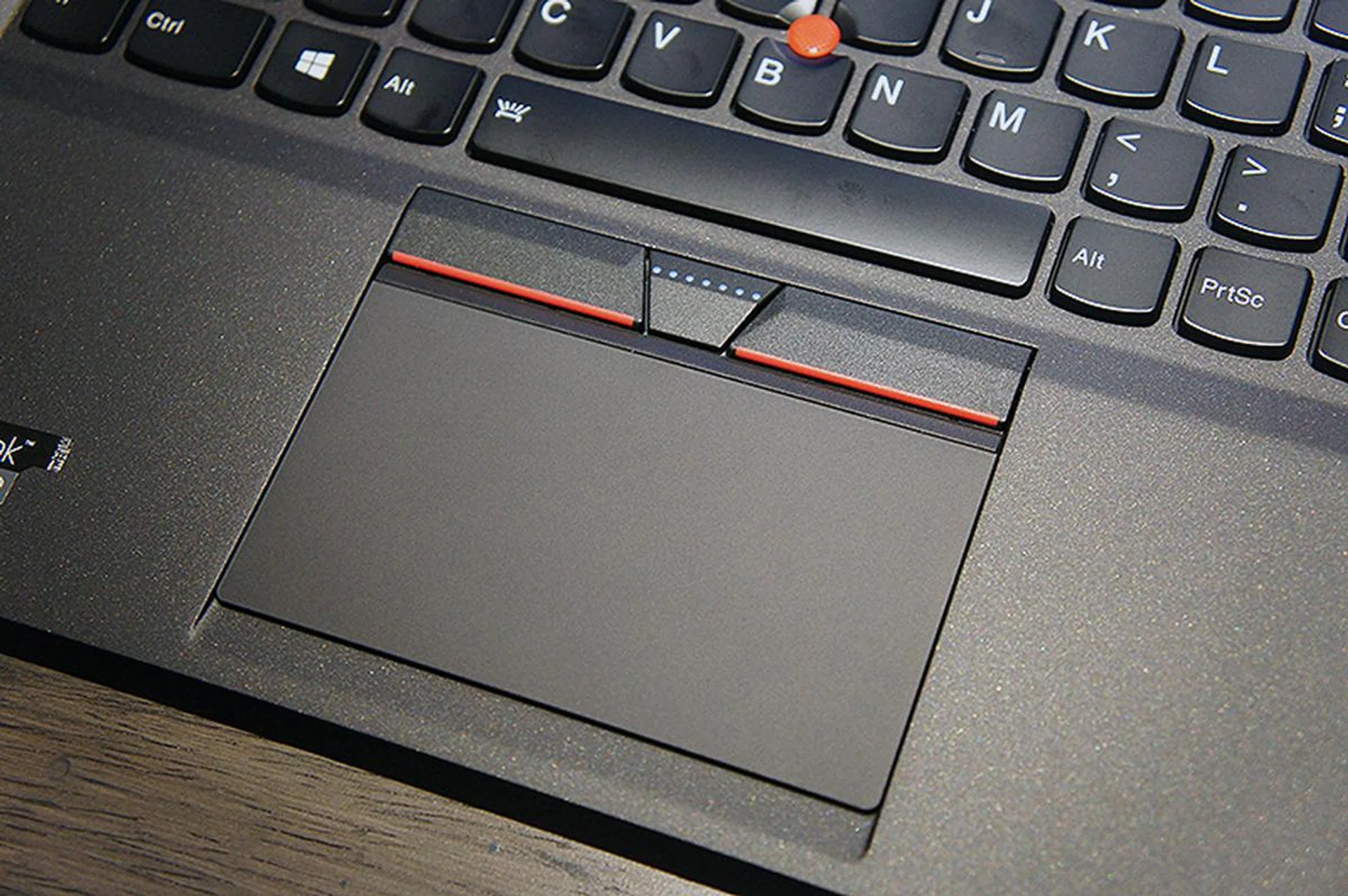 And so are the three mouse buttons for TrackPoint users.