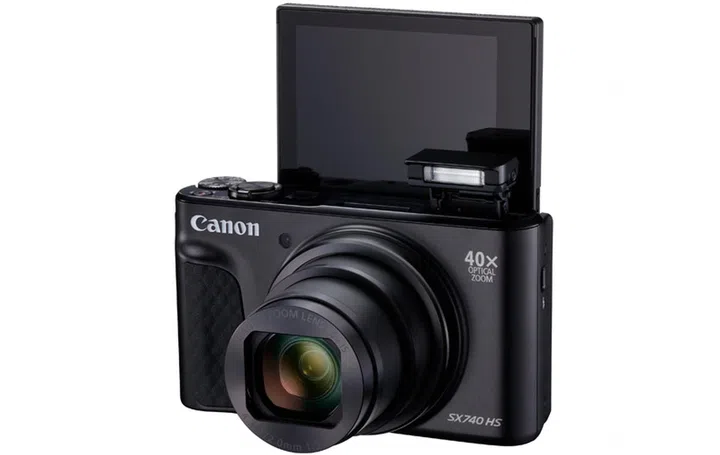 Canon's latest compact is indeed the 4K-capable PowerShot SX740 HS