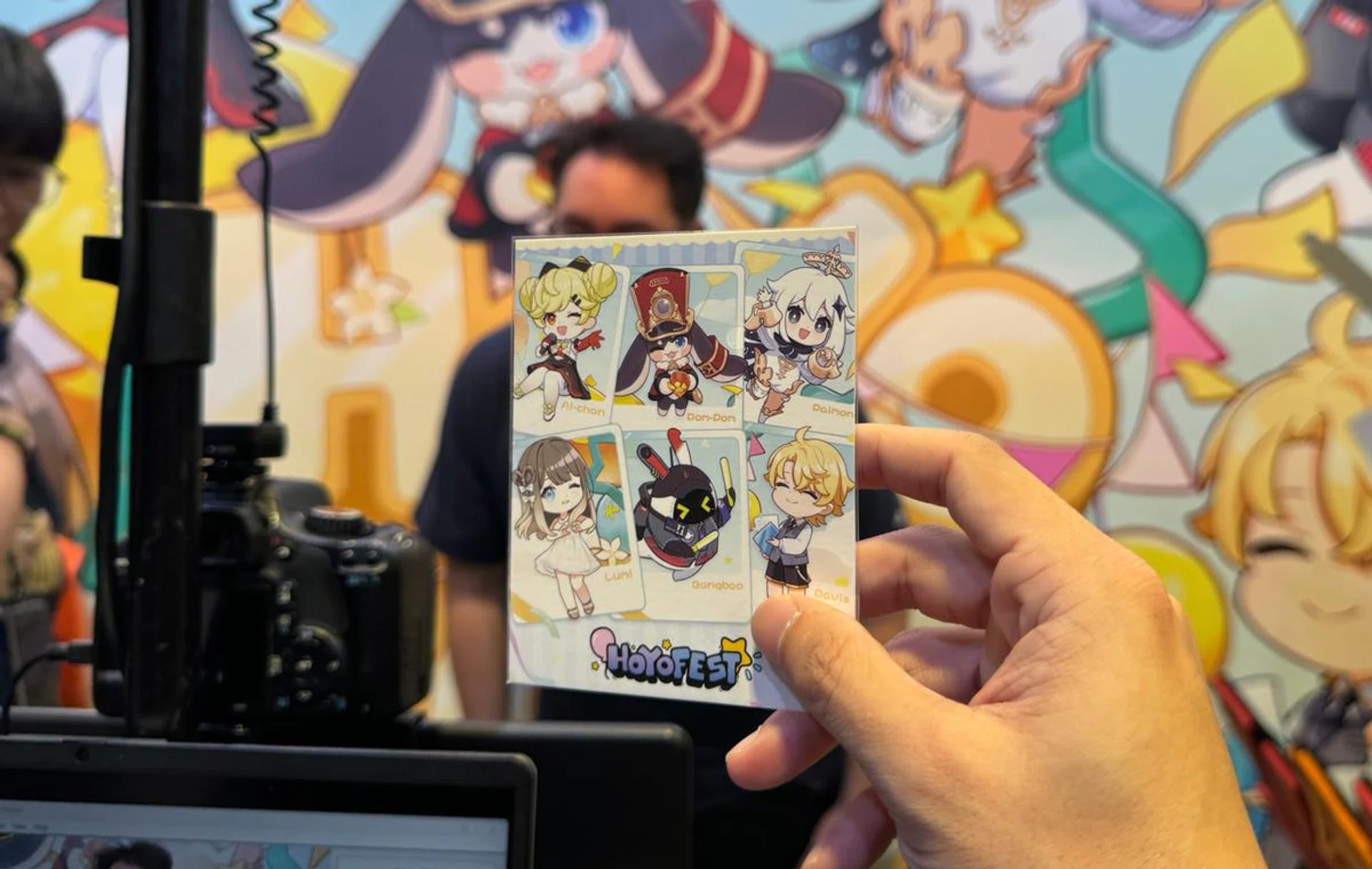 Photowall opportunity at ZZZ booth if you complete the check-ins.