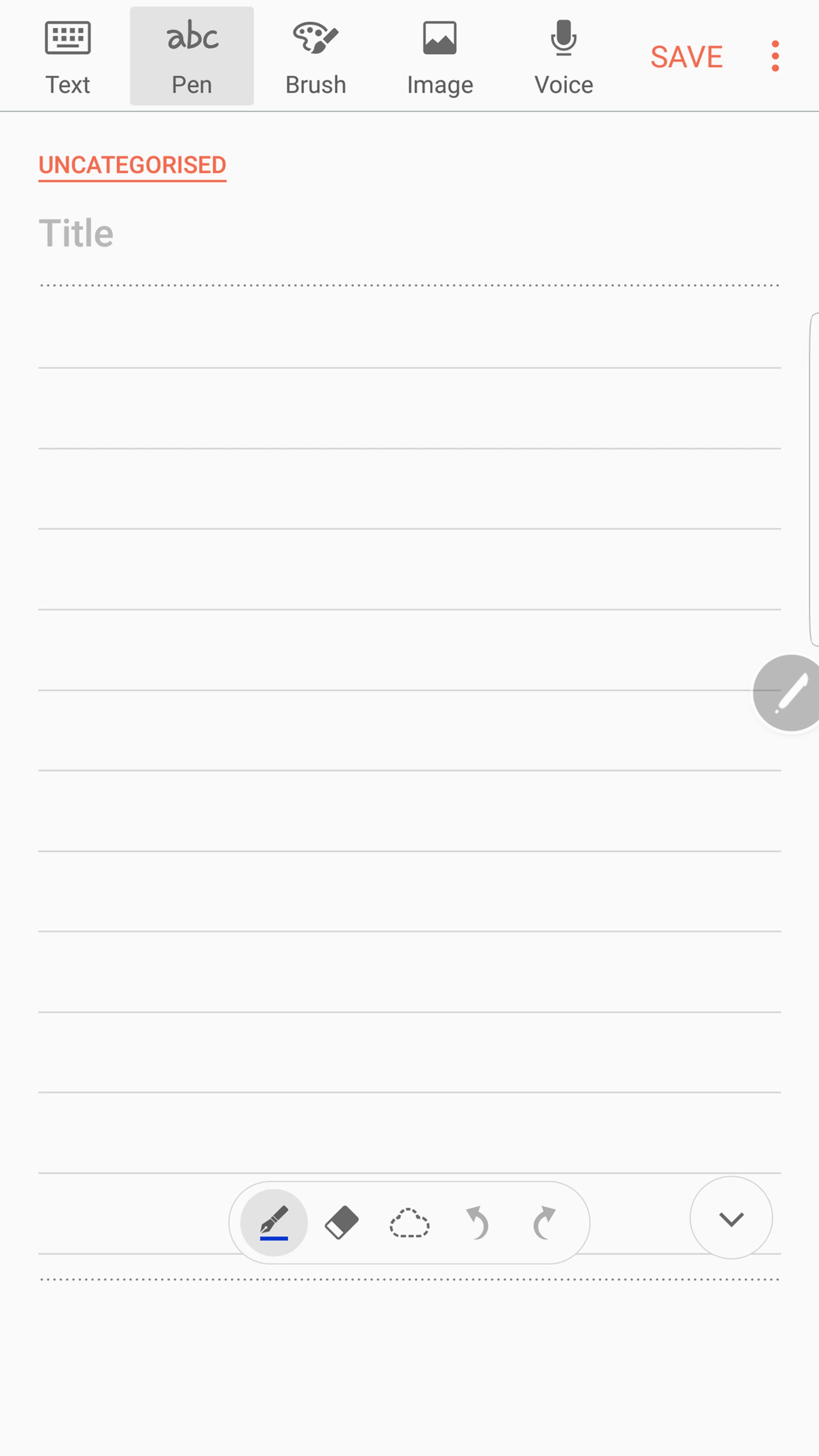 The new Samsung Notes app puts all the previous Note apps together in one.