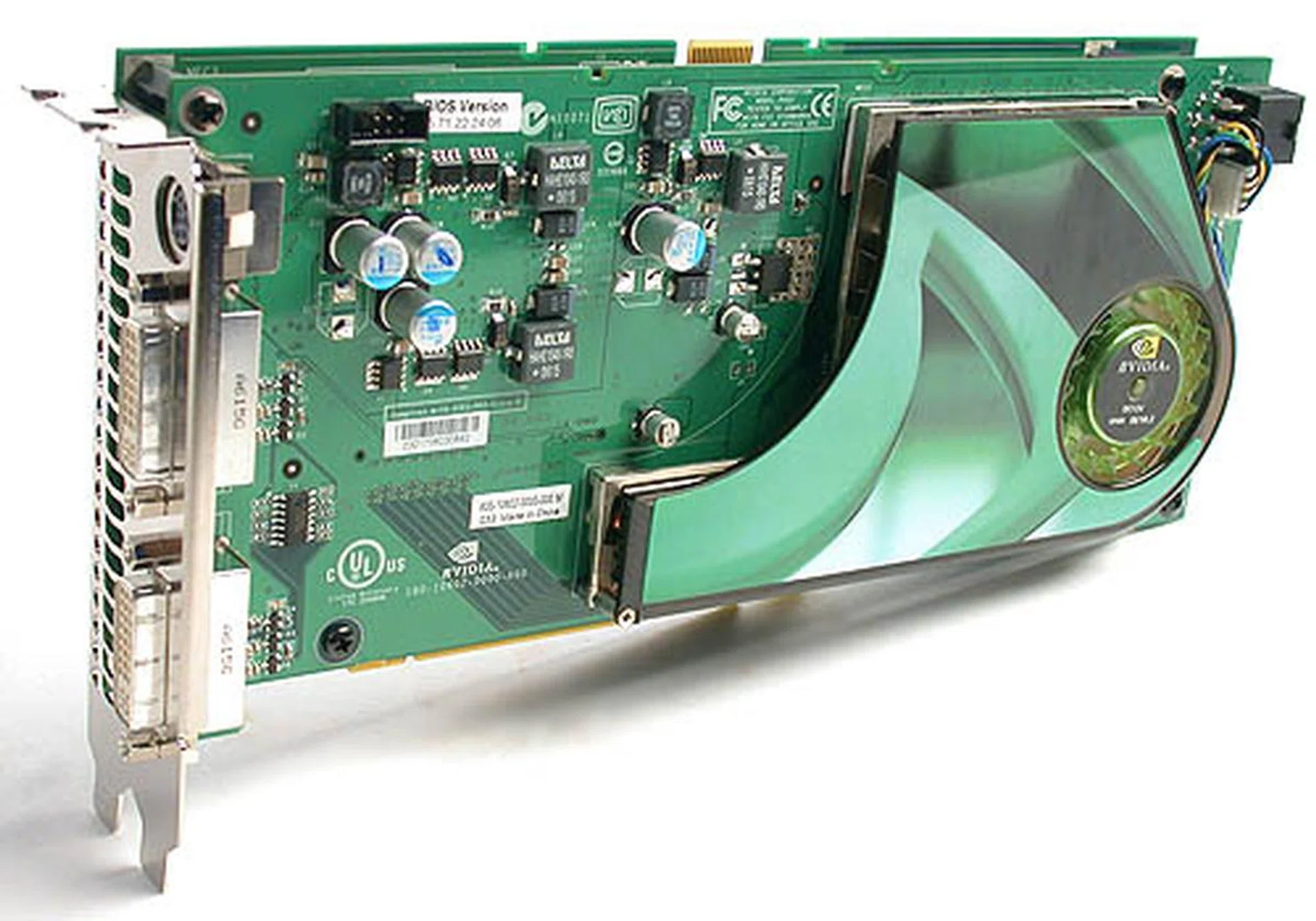 The GeForce 7950 GX2 1GB - a monster sandwich SLI combo.