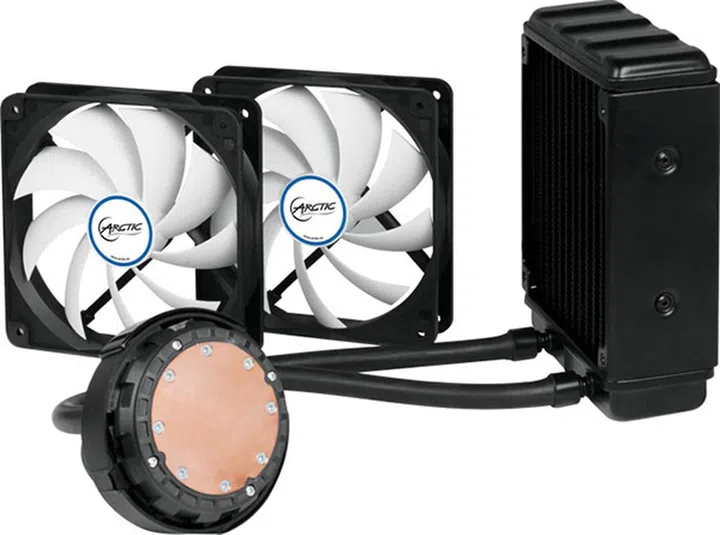 The Liquid Freezer 120 also comes with fans enough for a push-pull configuration. (Image Source: Arctic)