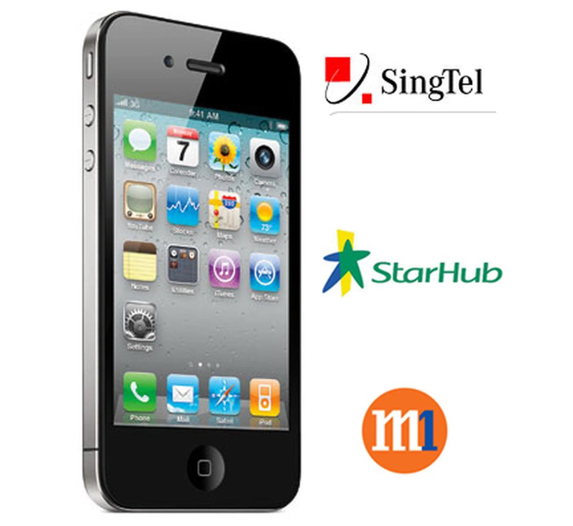 The iPhone 4 will be available in Singapore from 30th July, via the three telcos (M1, StarHub and SingTel) and the Singapore Apple Store.