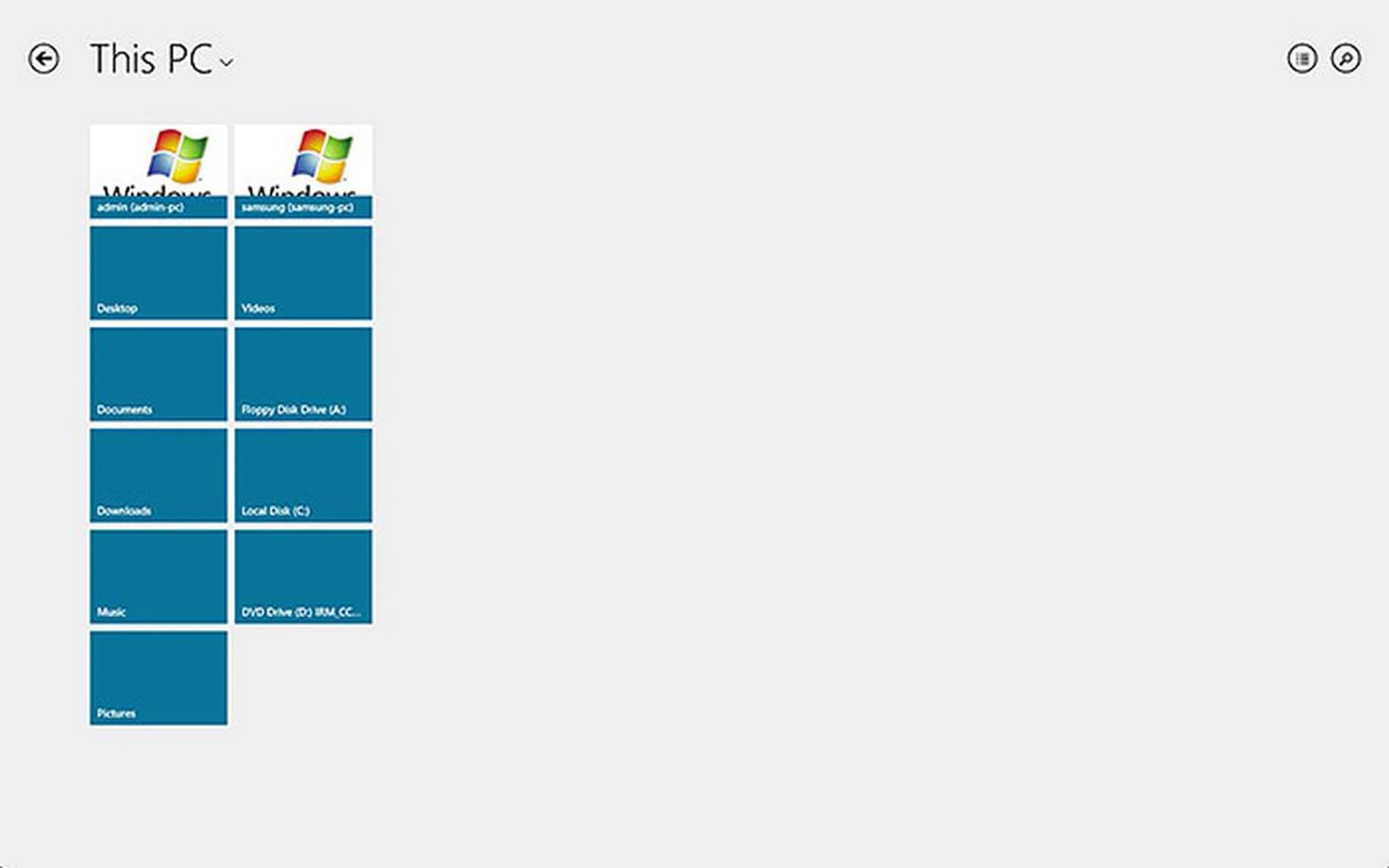 Were you asking for a Modern-style File Explorer? Well, Microsoft heard you, and this app is called SkyDrive.
