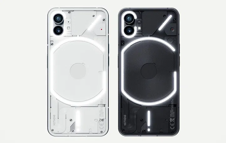 The Nothing Phone (1).