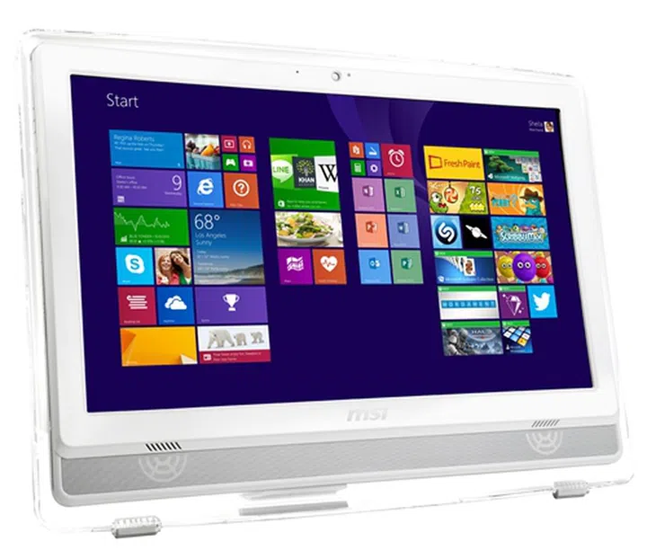 The MSI AE222(G) AIO PC series. (Image Source: MSI)