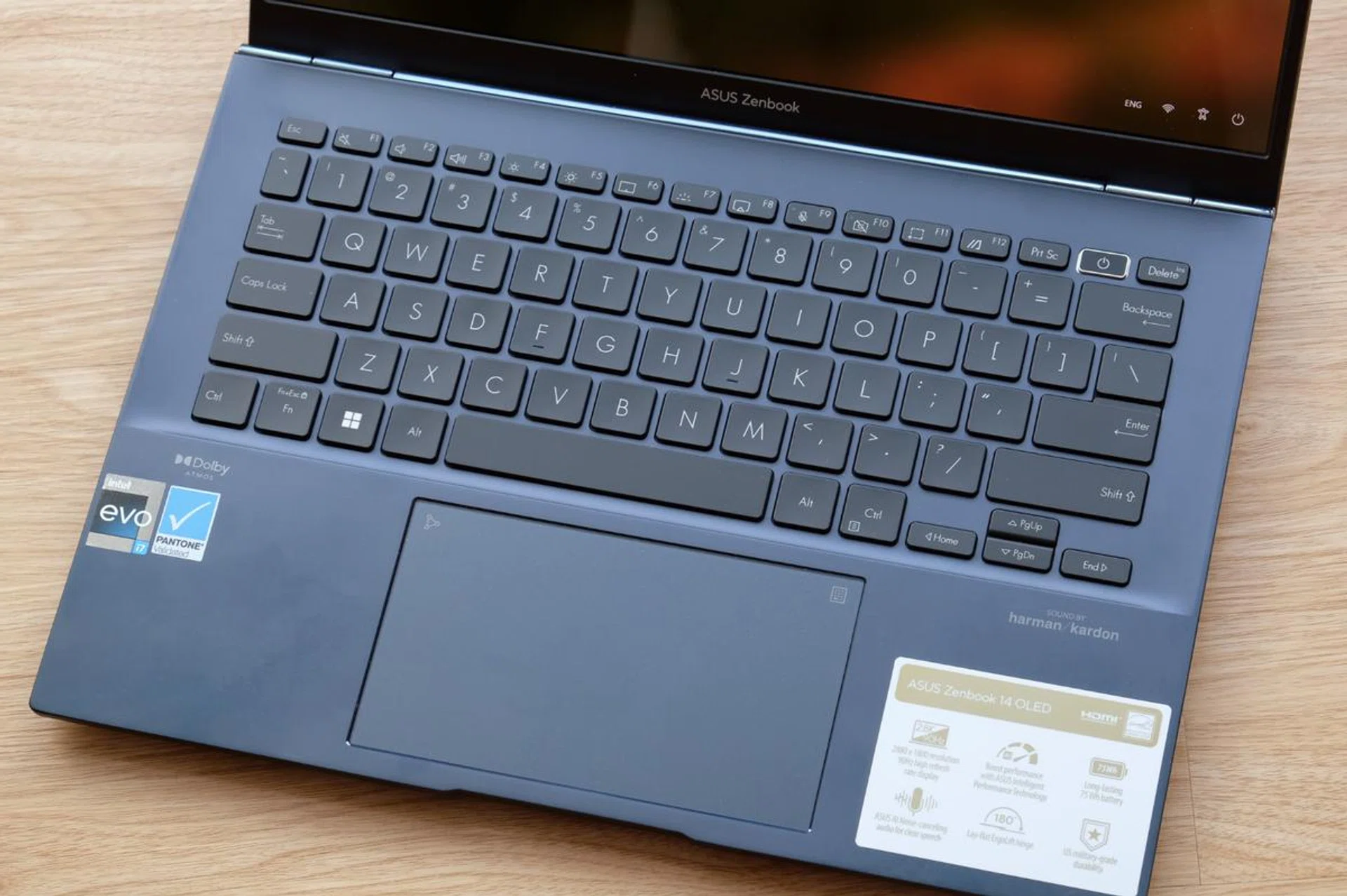 The keyboard and trackpad are class-leading examples.