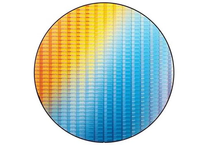 An 'Ivy Bridge' silicon wafer. (Image Source: Intel)