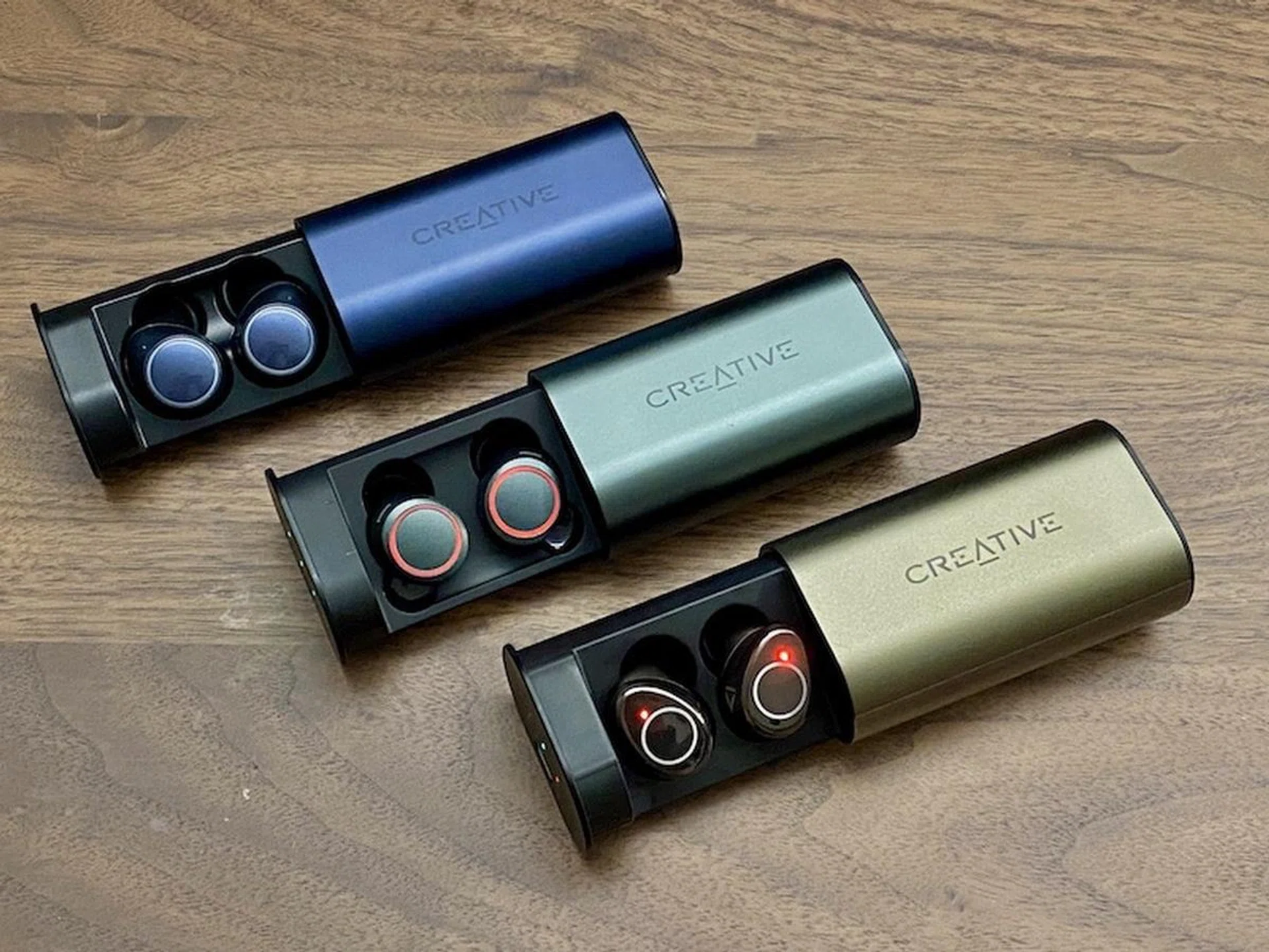 From the top: Outlier Air V2, Outlier Air V3, Outlier Pro. I was sad to see the LED ring lights go, but the Outlier Pro looks slightly sleeker.