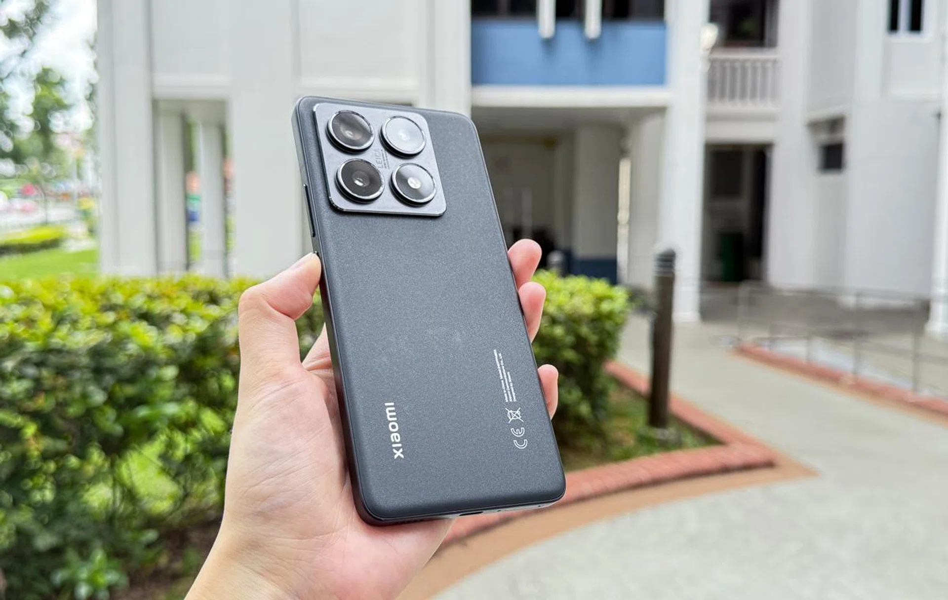 Xiaomi 14T Pro in Titan Black. Photo: HWZ.