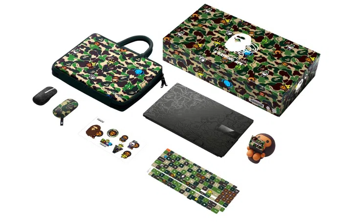 The ASUS Vivobook S 15 OLED BAPE Edition (Image source: ASUS)