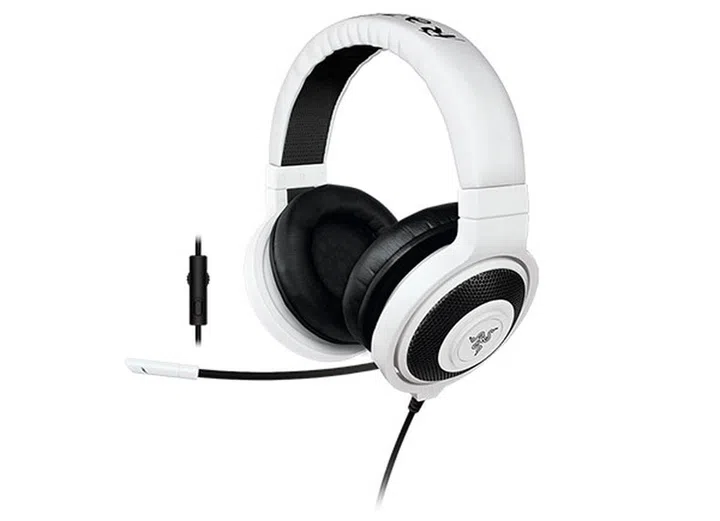 The new Razer Kraken Pro gaming headset will be available in green, black, and white. (Image Source: Razer)