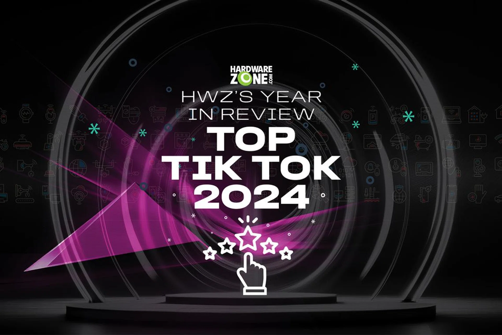 HWZ's 2024 top TikTok clips, reminiscing on what we've seen this year. Photo: HWZ.