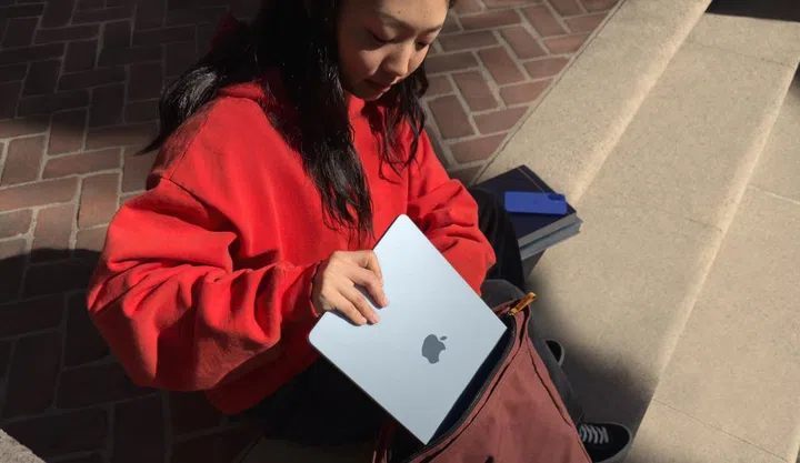 This is the new Sky Blue colourway. Photo: Apple