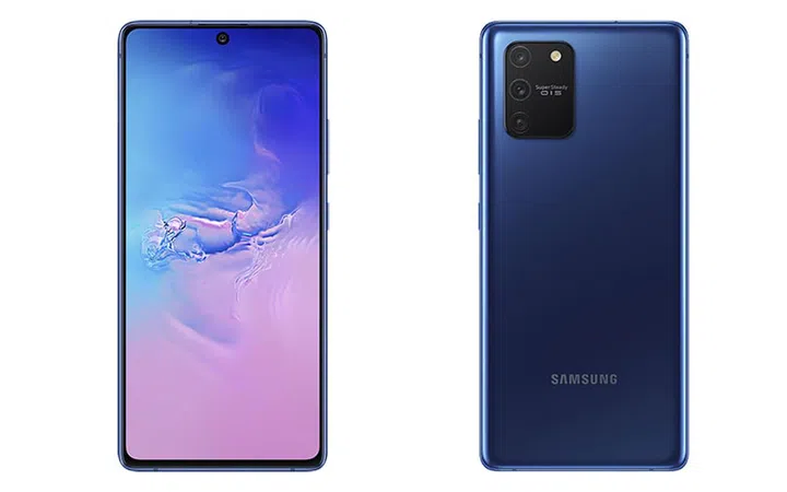 Galaxy S10 Lite in Prism Blue