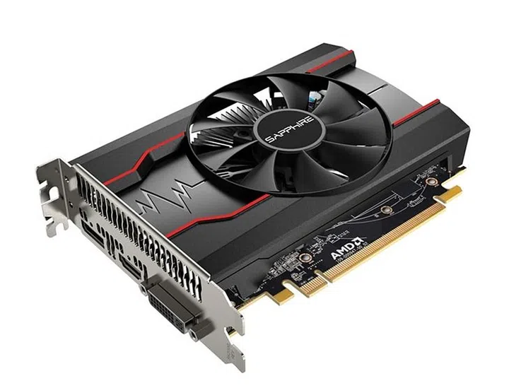 The Sapphire Pulse Radeon RX 550 4GD5. (Image source: Sapphire)