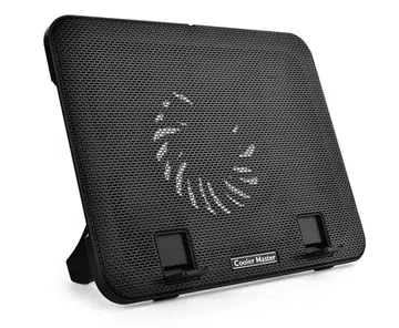 The Cooler Master NotePal I200, a dual-purpose cooling pad for your notebook, and also functions as a stand for your tablet. (Image Source: Cooler Master)