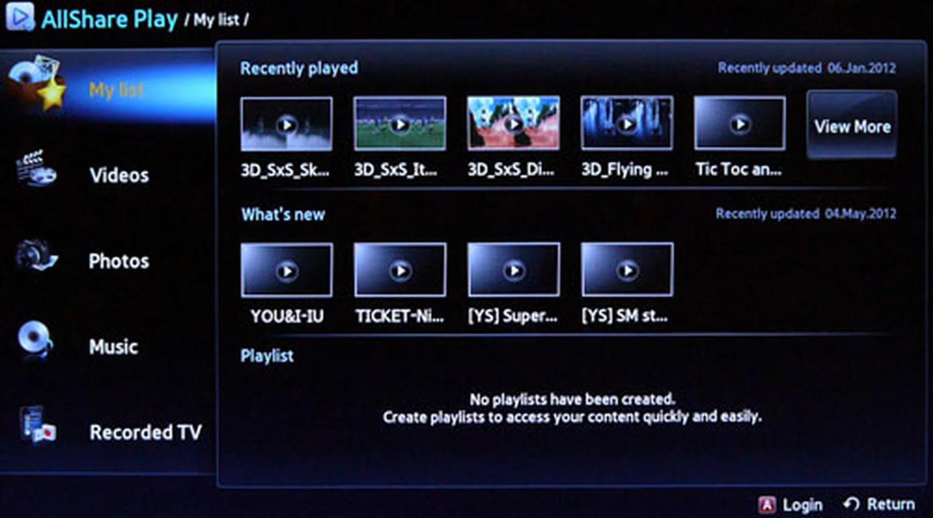 You may stream multimedia content from a Galaxy phone or tablet to the ES8000 via Samsung's AllShare Play feature, largely  based on the DLNA standard. In other words, your mobile unit and TV have to reside on the same home network in order for AllShare Play to work.