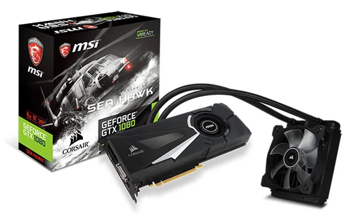 MSI GeForce GTX 1080 Sea Hawk.