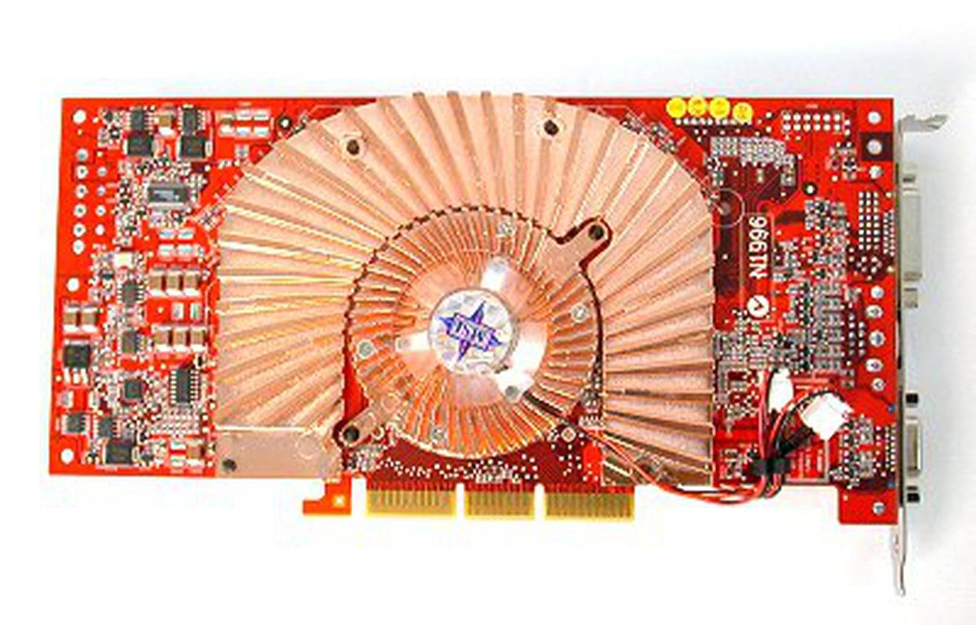 Again, the 5900 Ultra from NVIDIA wasn't exactly ground-breaking, but this card still worthy of a mention because of its radical cooling solution.