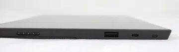 The right side of the Surface houses the proprietary magnetic power connector, the USB 2.0 and micro-HDMI ports. Just under the kickstand's flap, Microsoft has also integrated a microSD card slot.