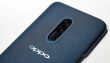 Oppo had a prototype phone on display with the new camera system.