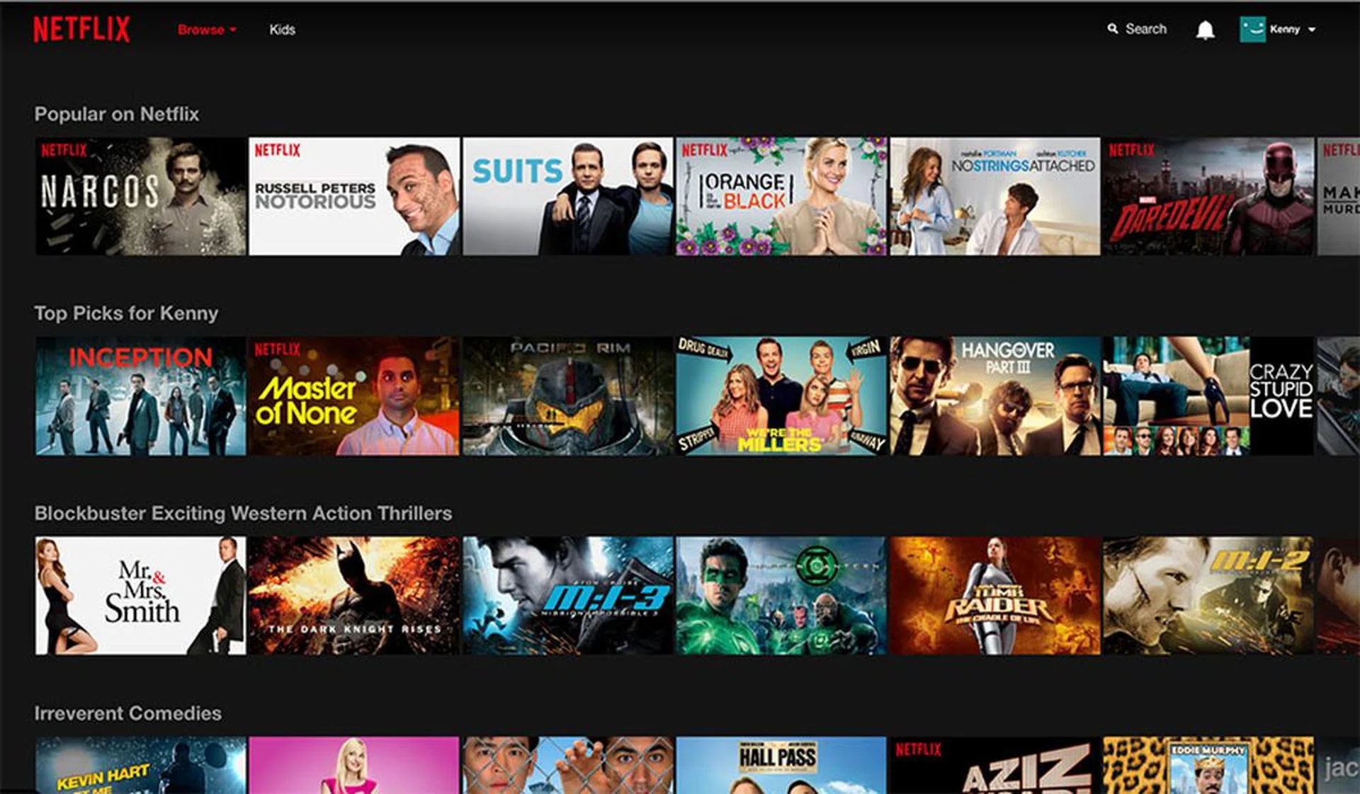 Ta-dah! Welcome to Netflix!