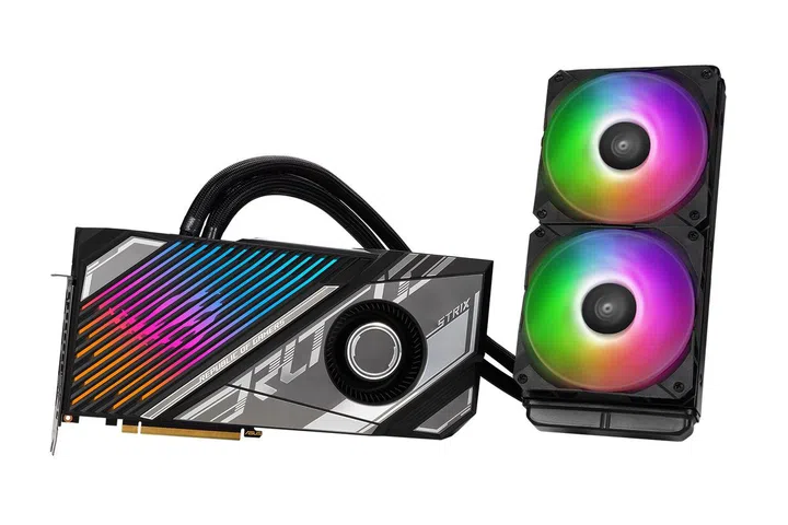 ROG Strix LC GeForce RTX 3090 Ti OC Edition.