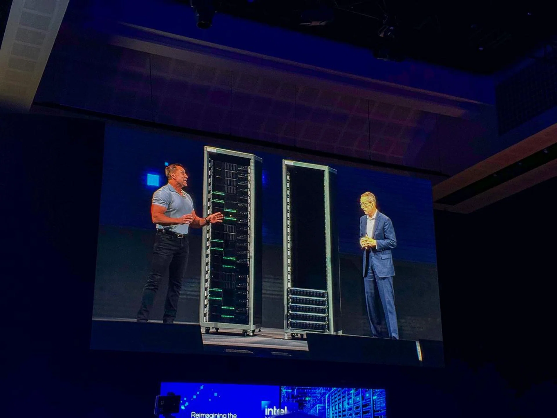 Xeon will also allow data centres to achieve a 3:1 rack consolidation compared to past generations.