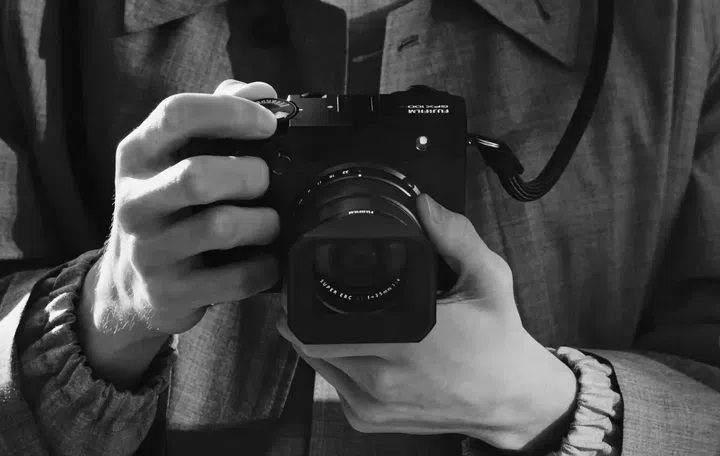 The GFX100RF will come with a host of accessories including a protective filter and lens hood. Photo: Fujifilm