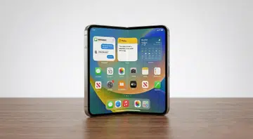 Foldable iPhone render