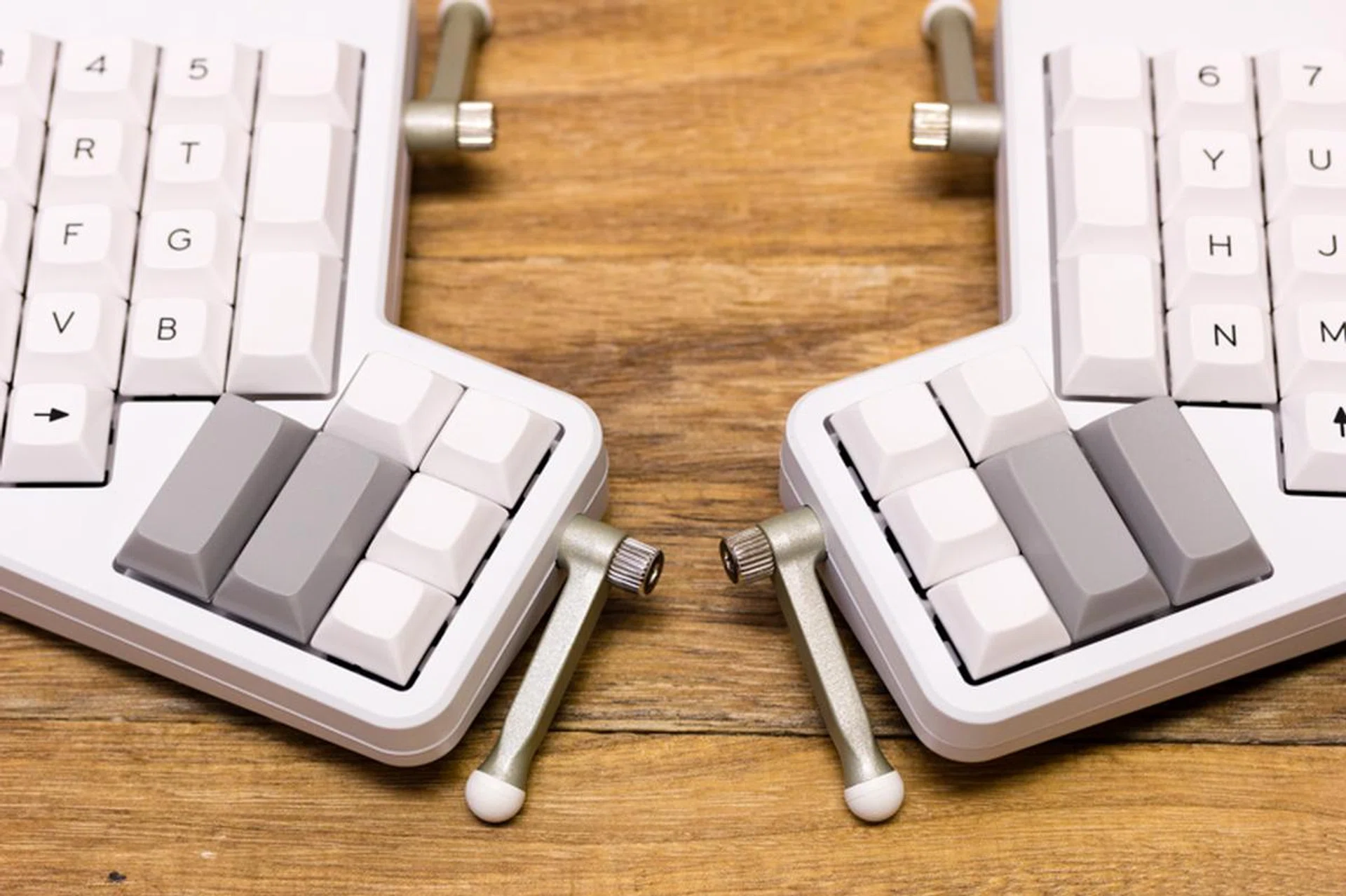 The thumb cluster lets your thumb do so much more than just operate a Space bar.