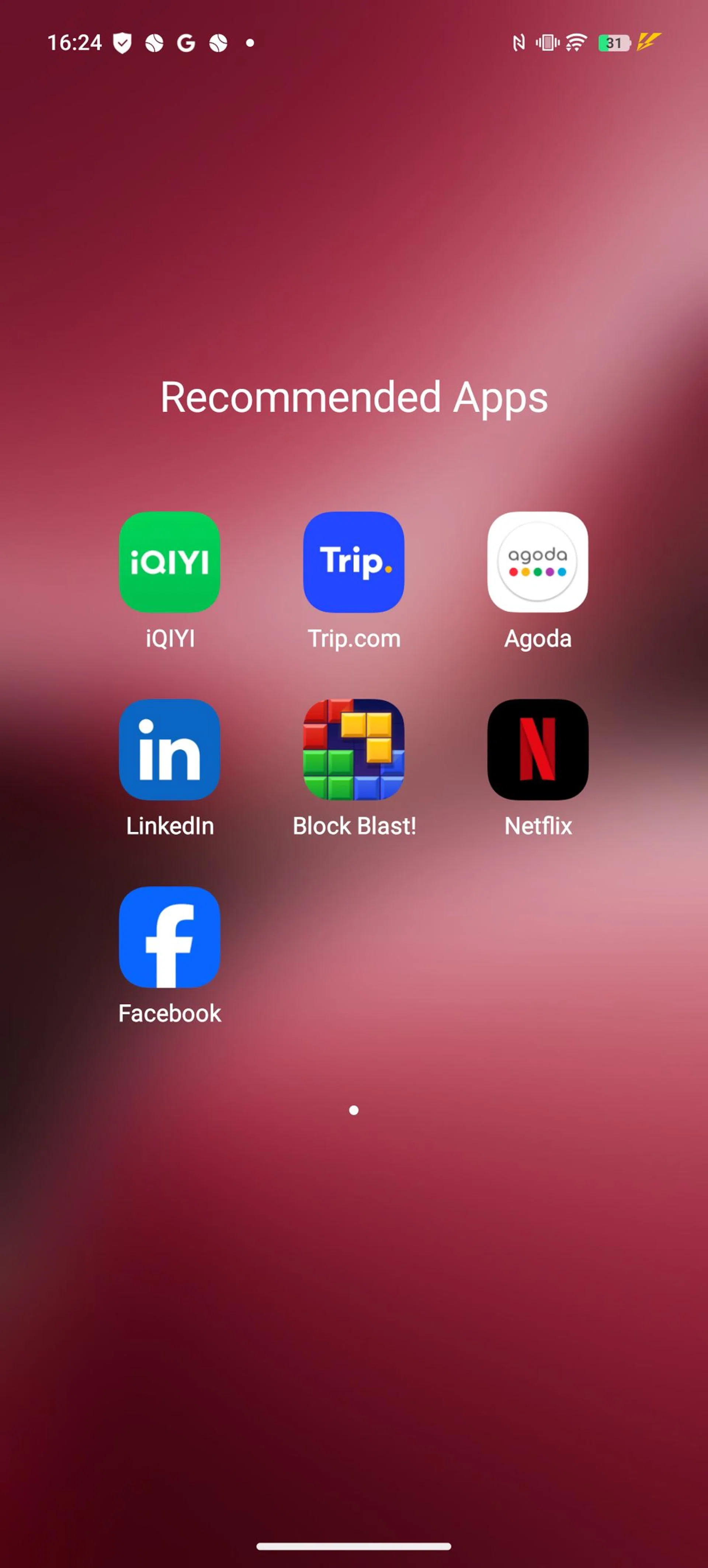 Bloatware isn't too bad. Photo: HWZ.