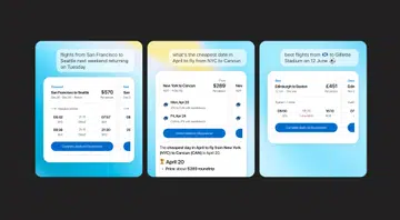 Skyscanner app in ChatGPT
