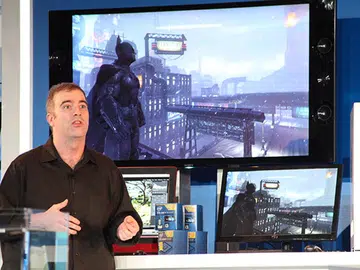 Intel demonstrates 4K gaming on Intel Core processors.