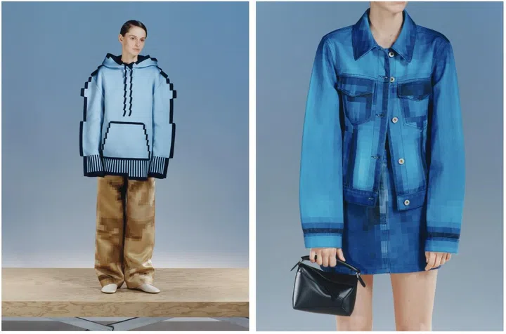 The hoodie is S$3,750 while the jacket is S$2,350. (Image source: Loewe)