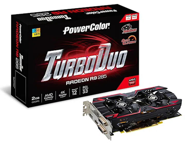 PowerColor TurboDuo R9 285 OC (Image source: PowerColor)