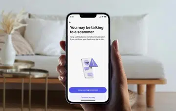 The scam intervention tool by Revolut uses AI to flag suspicious transactions and directs them to its app for further intervention. Image: Revolut.