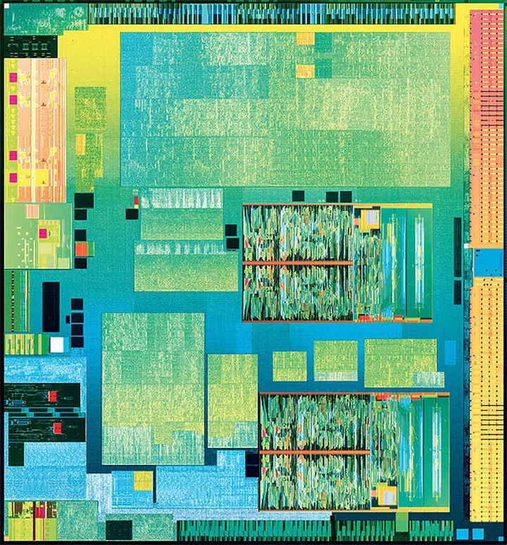 The Bay Trail processor die.