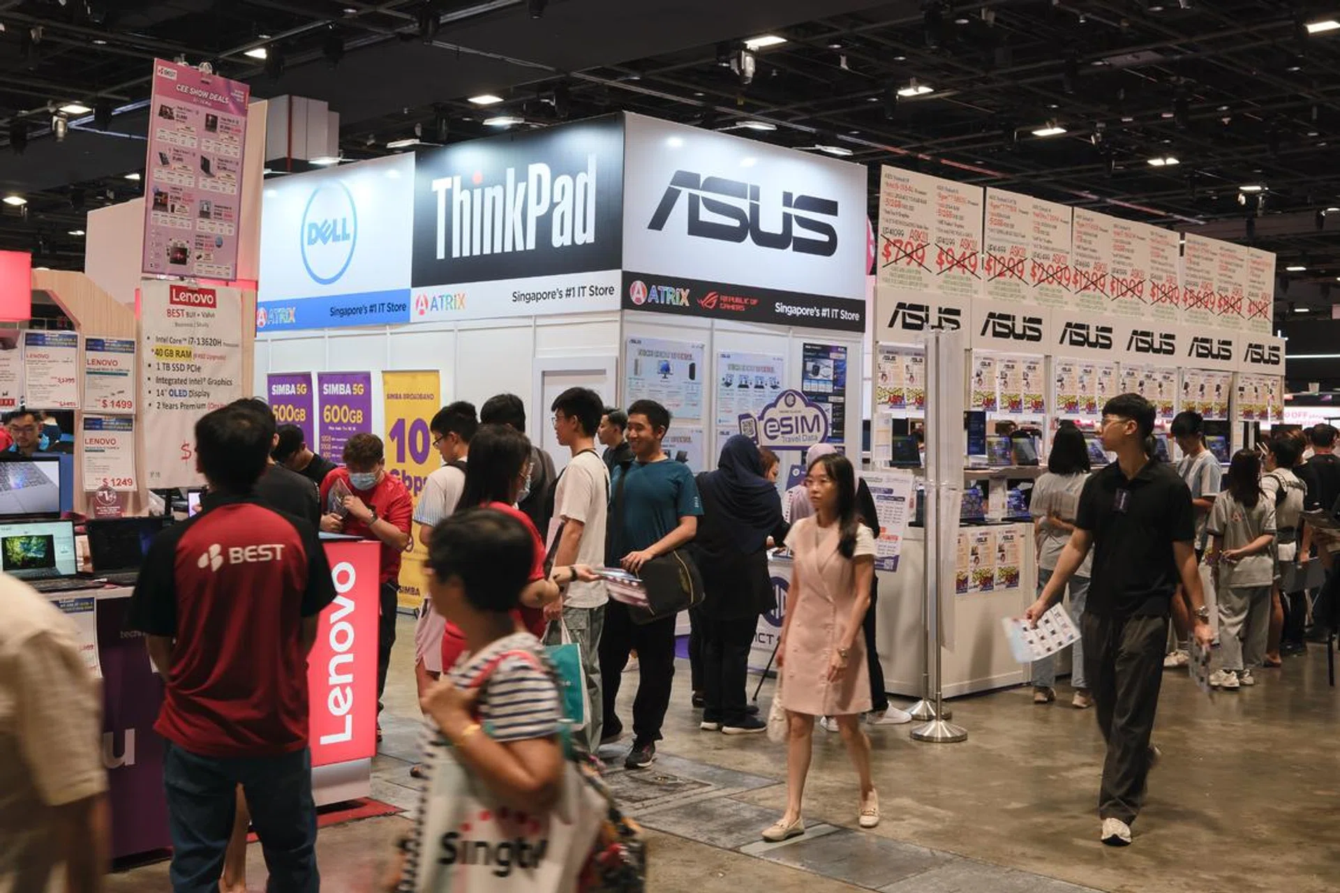 CEE 2025 is happening now at Suntec City. Photo: HWZ