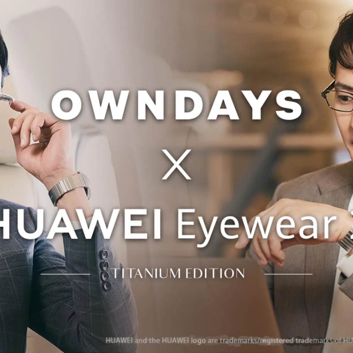 The Owndays x Huawei Eyewear 2 Smart Audio Glasses make a return