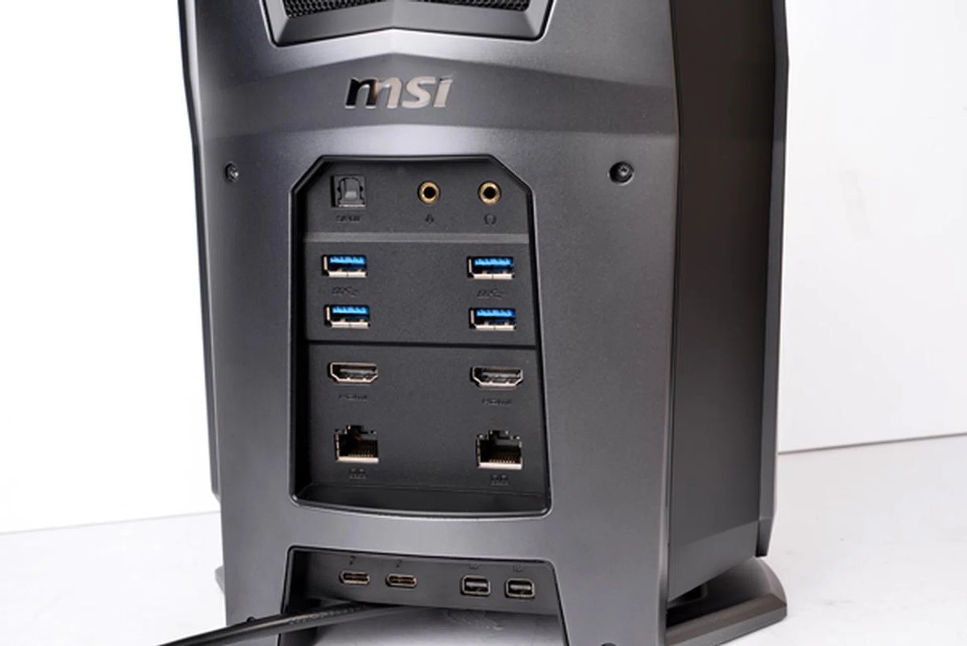 There are plenty of connectivity options on the Vortex.