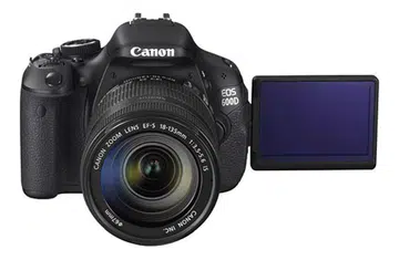 The 18-megapixel EOS 600D.
