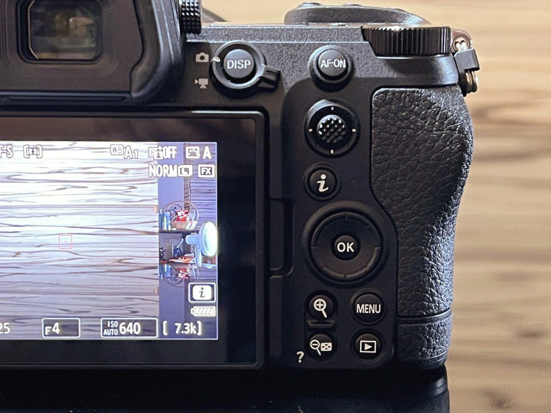 Nikon Z6III rear. Image Source: HWZ
