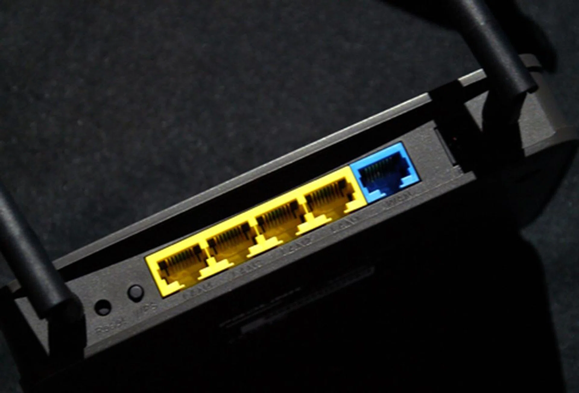 It's mostly standard fare on the back panel, including a WPS button and Reset pinhole. However, the router's affordable $59 price tag can be credited to its 100Mbps-based Ethernet ports versus Gigabit ports found on premium networking wares. 