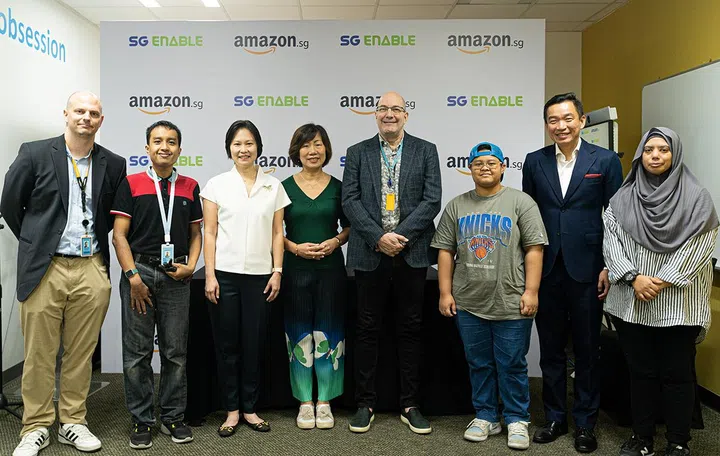From L to R: Mr. Manuel Berbuer, Mr. Muhammad Faezin Bin Mohamed Yasin, Ms. Gan Siow Huang, Ms. Ku Geok Boon, Mr. Steve Walter, Ms. Yasserah Binte Mohamed Yasni, Mr. Eric Chua, Ms. Siti Nasidha Binte Hazaman.