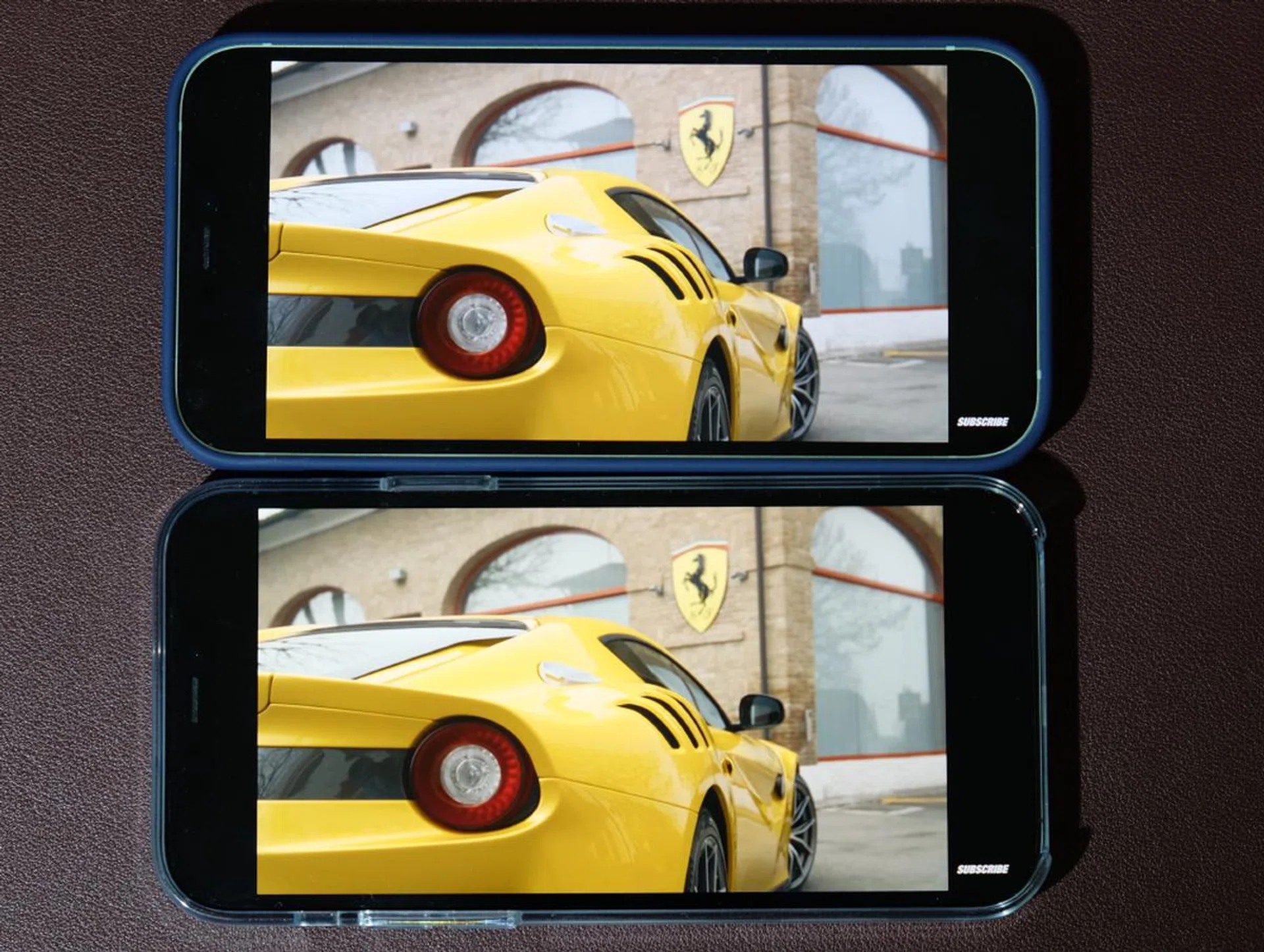Though both phones now have OLED displays, the displays themselves are similar but not completely identical.