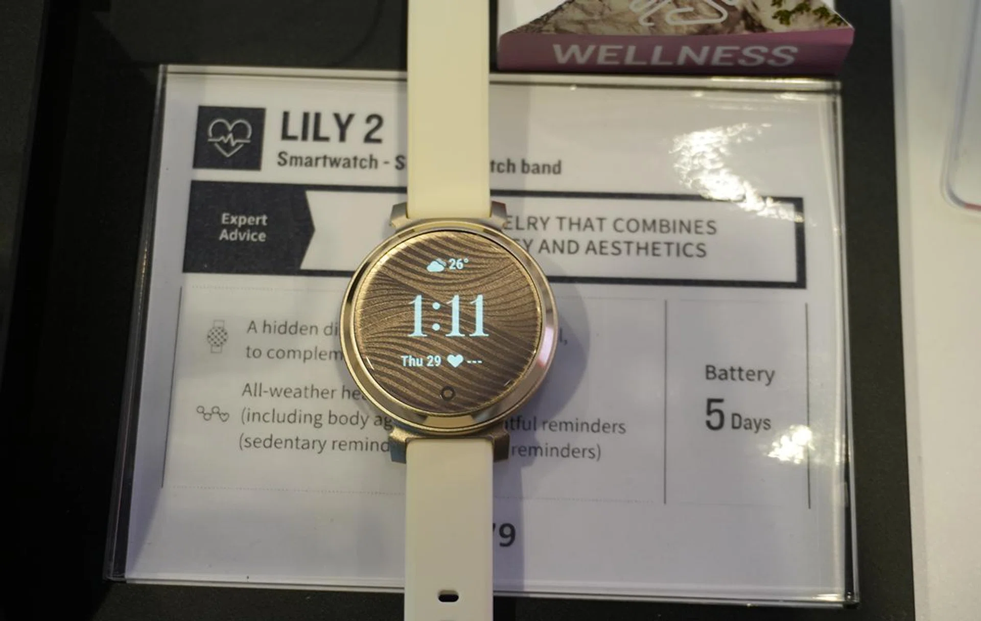 It's a stylish yet practical watch. Photo: HWZ