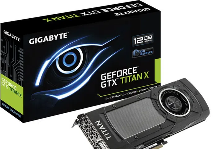 Gigabyte GeForce GTX Titan X (Image Source: Gigabyte)